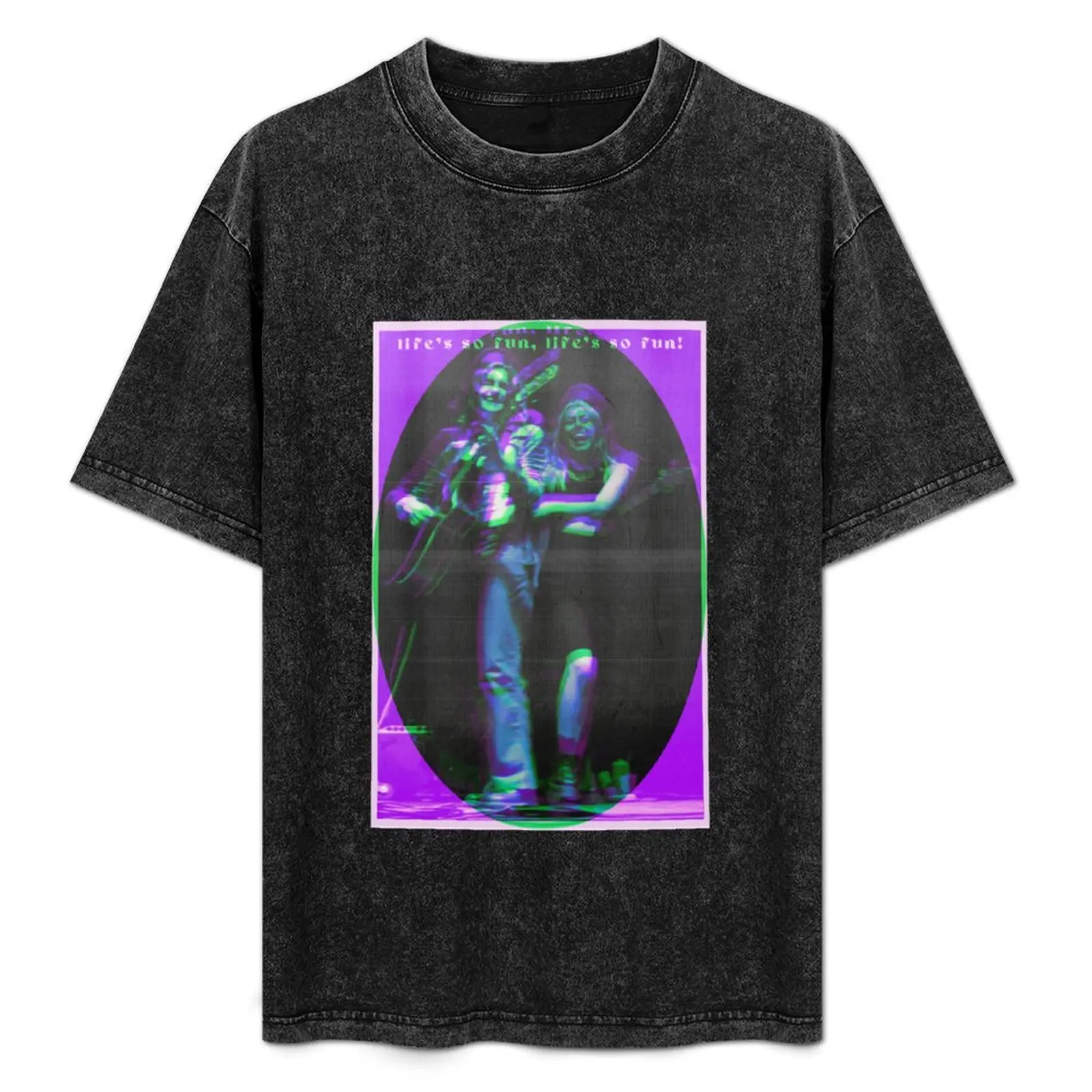 

muna and phoebe bridgers poster T-Shirt Standard Fit Solid Tee Shirt
