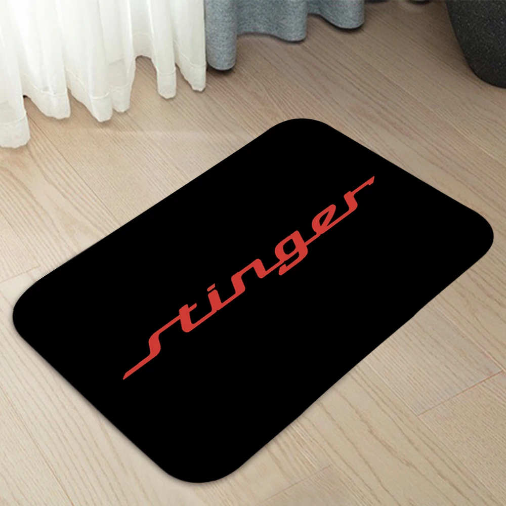 Kia Stinger logo Doormats Home Carpet Entrance Door Mats Modern Decor Carpet Bathroom Floor Mats 281