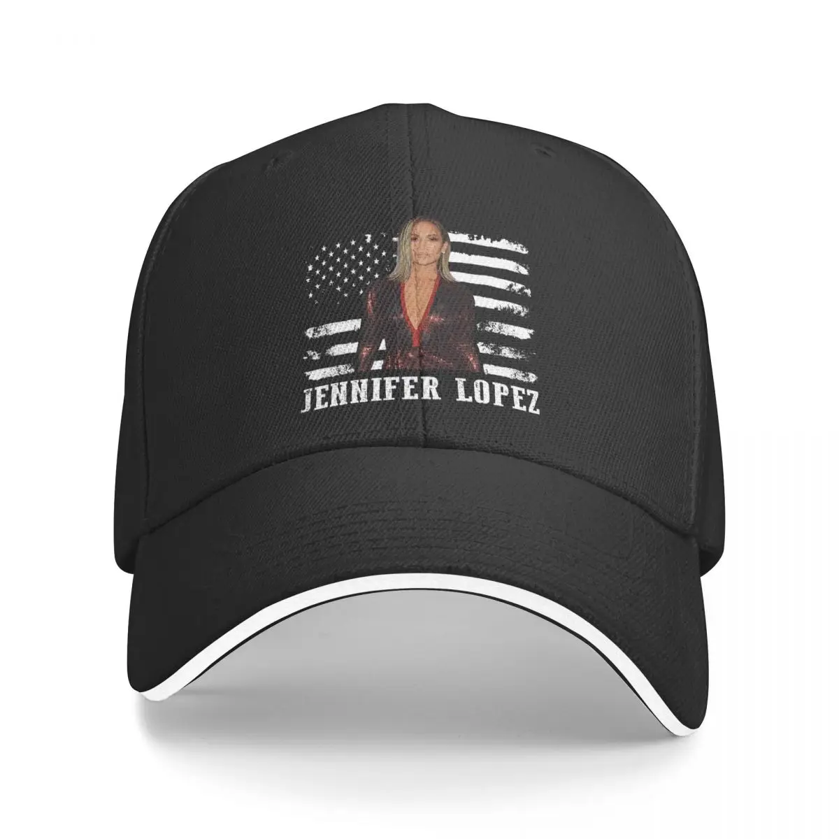 J-Jennifer Lopez Multicolor Hat Peaked Women's Cap Fans Personalized Visor Protection Hats