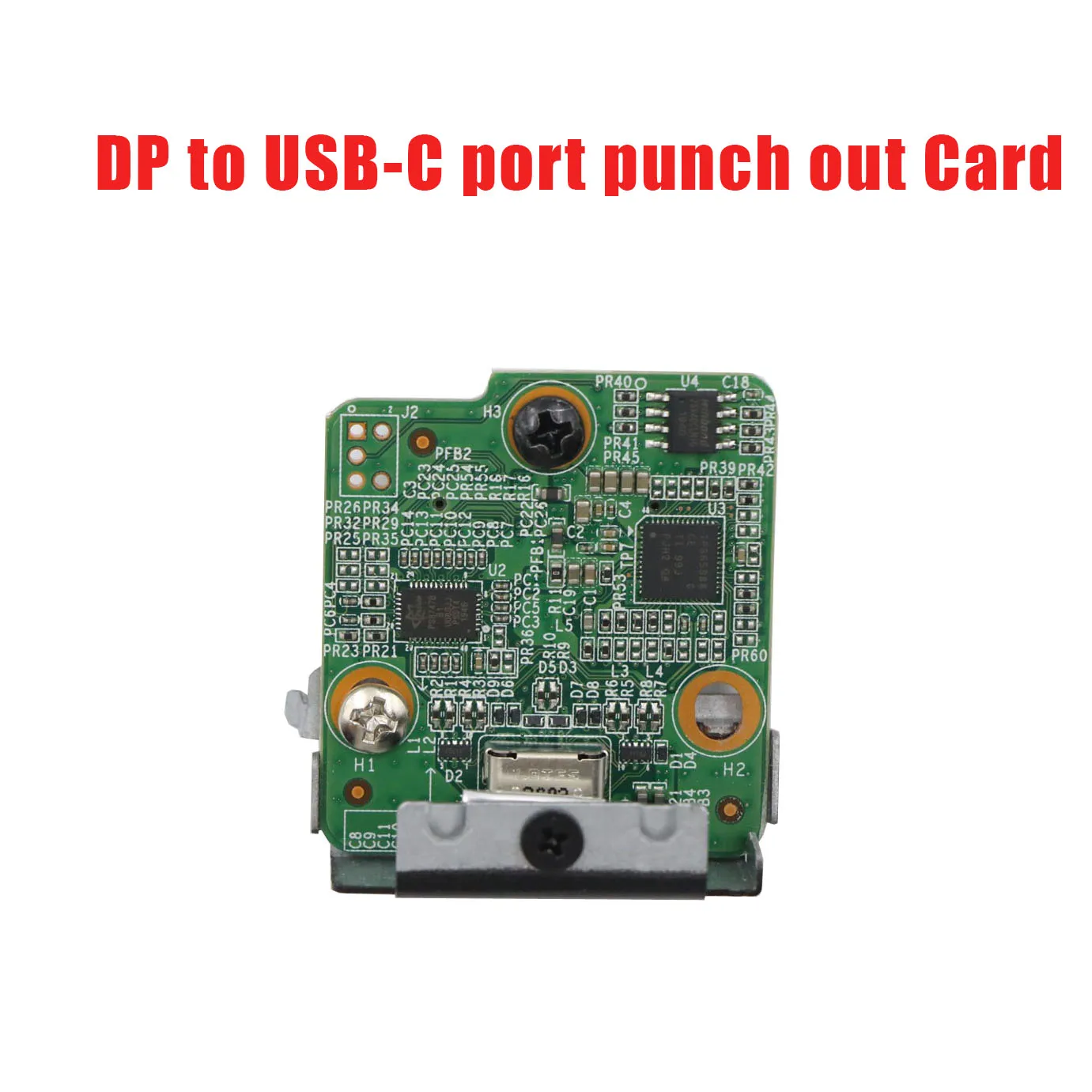 

DP to USB-C port punch out Card For Lenovo For ThinkCentre M75q Gen 2 For ThinkStation P340 P350 Tiny Workstation 5C50W31953