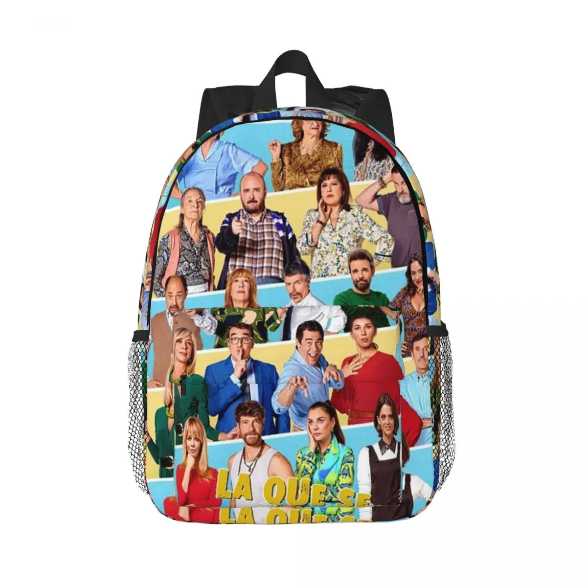 

La Que Se Avecina Backpack Hot Sale Daypack Large Capacity Boys Girls BookBag Shoulder Bags for Men Women Kids School Bag