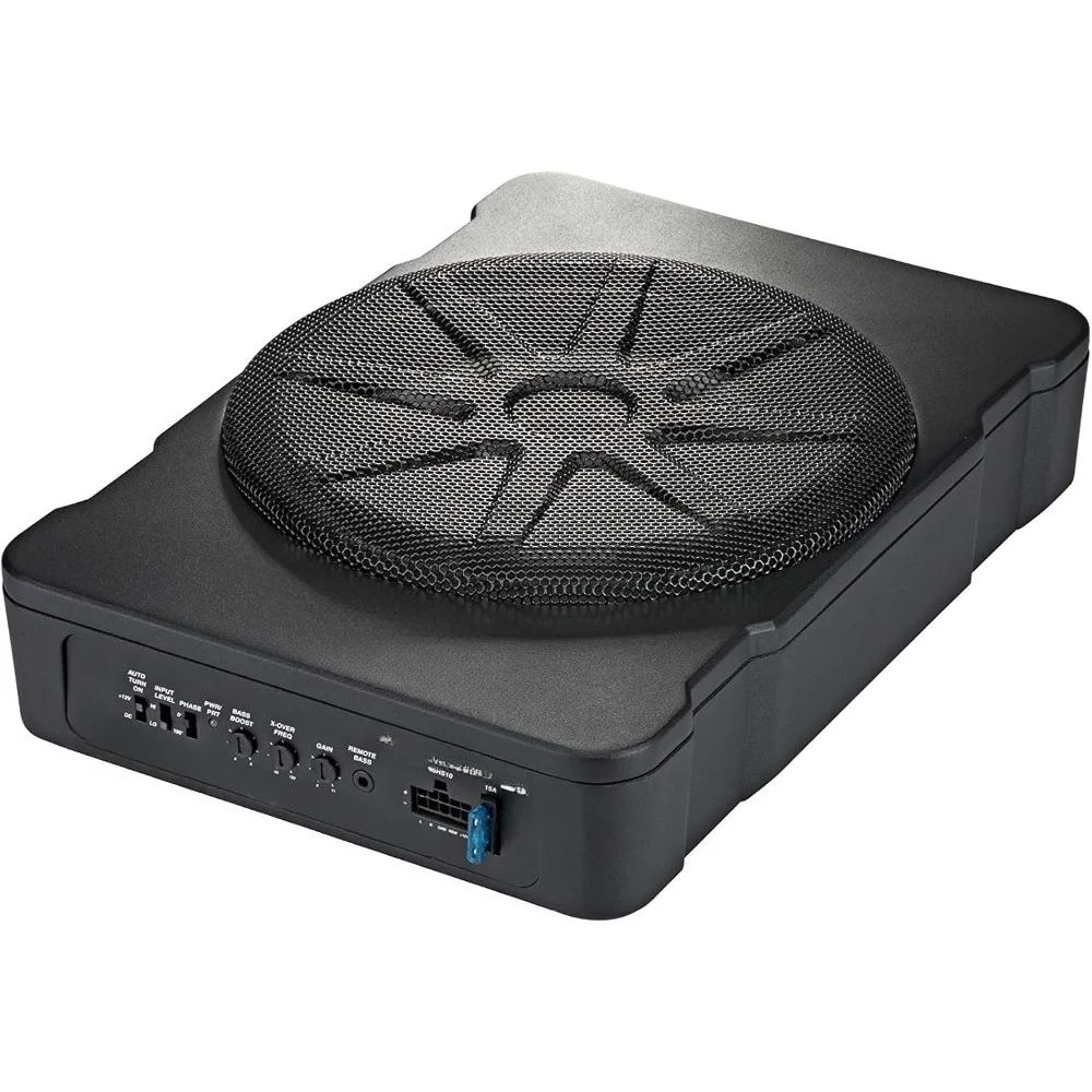 

Компактный активный сабвуфер Hideaway 10 дюймов для автомобильной аудиосистемы