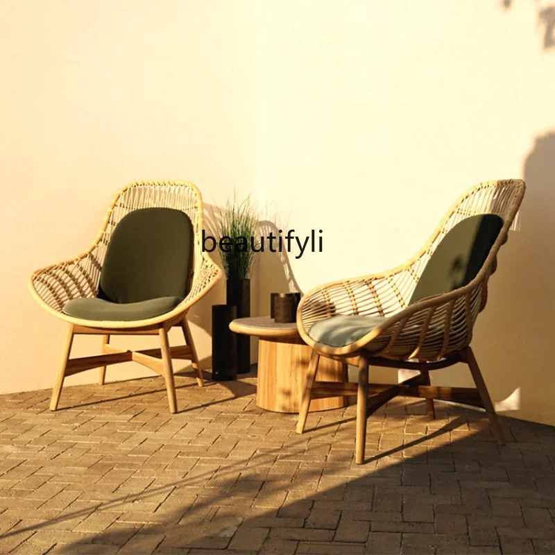 

Courtyard Leisure Sofa Armchair Outdoor Outdoor Terrace Balcony Chair