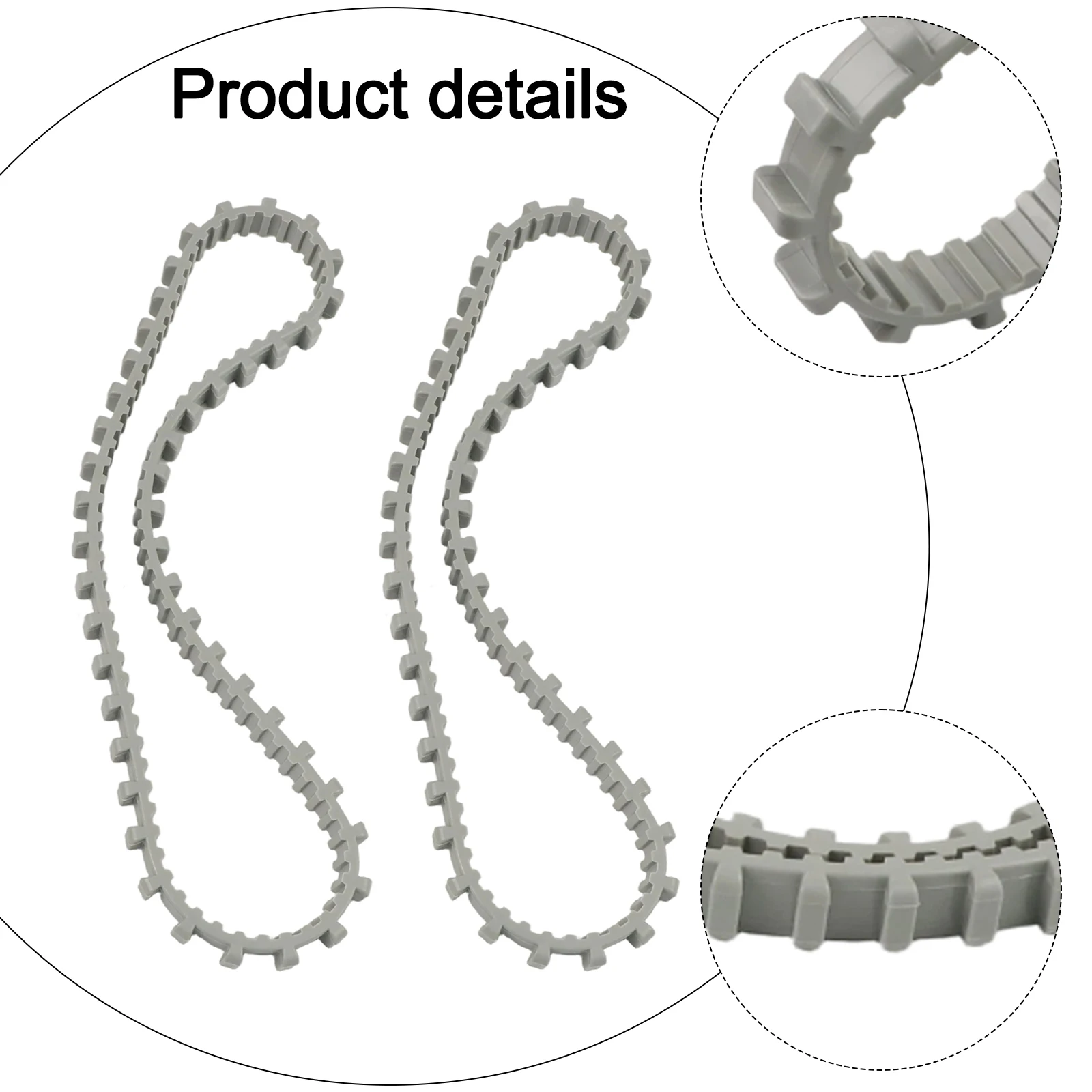 Two Replacement Drive Belts 9985006R2 for Dolphin Pool Cleaner Optimized to Match OEM Part Number Specifications