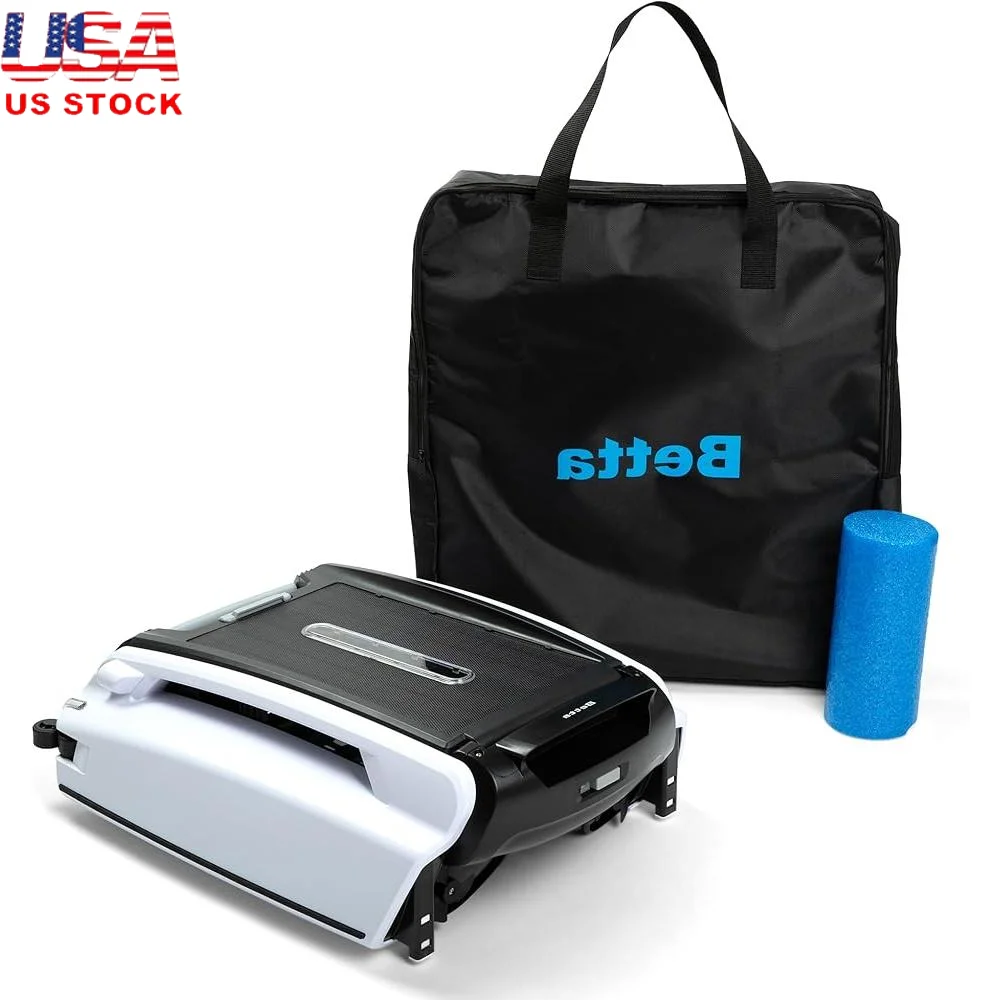 

Solar Powered Robotic Pool Skimmer Cleaner Automatic 30 Hour Battery Deep Cleaning with Carrying Bag Eco Friendly Debris Removal