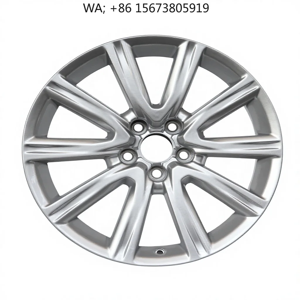 New Hot Selling in Stock 18X8.0 Aluminum Alloy Multi Spoke Casting Wheels Silver A6L for Replacement with 3 Year Warranty