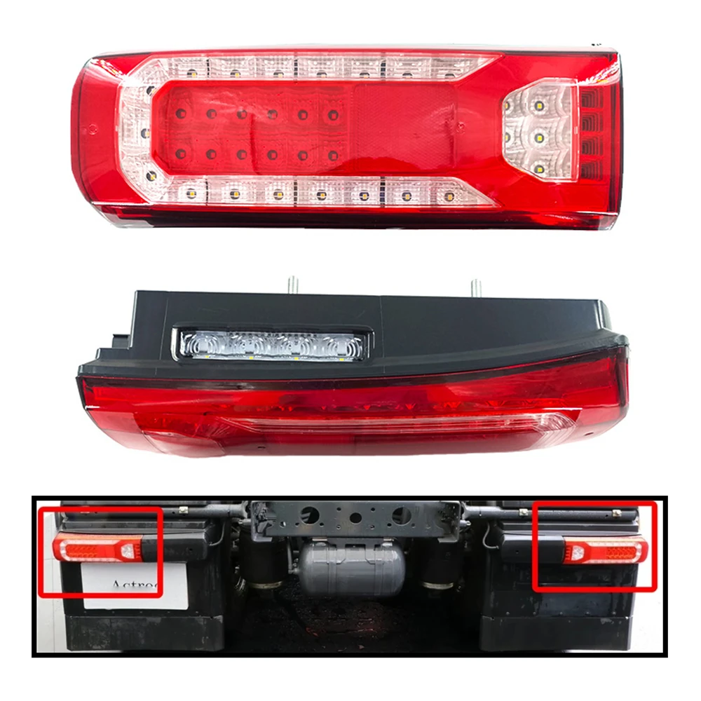 

1Pc 24V LED Tail Lights For Mercedes Benz Actros MP4 MP5 Truck Rear Lights Accessories Parts Right Or Left