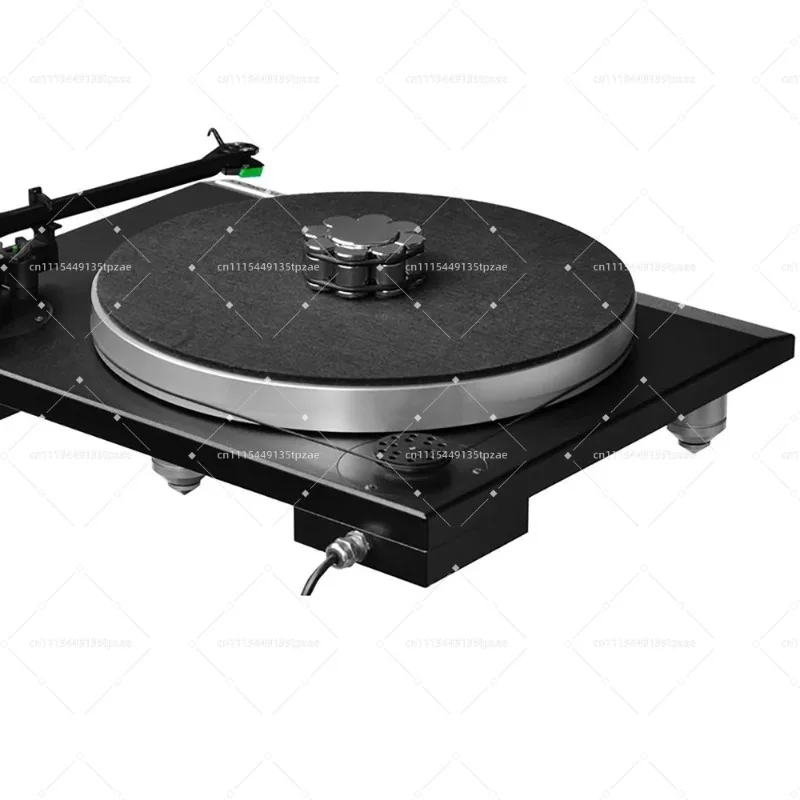 550g Stainless Steel LP Turntable Stabilizer Anti-Vibration Non-Slip Vinyl Disc Weight 69x28mm