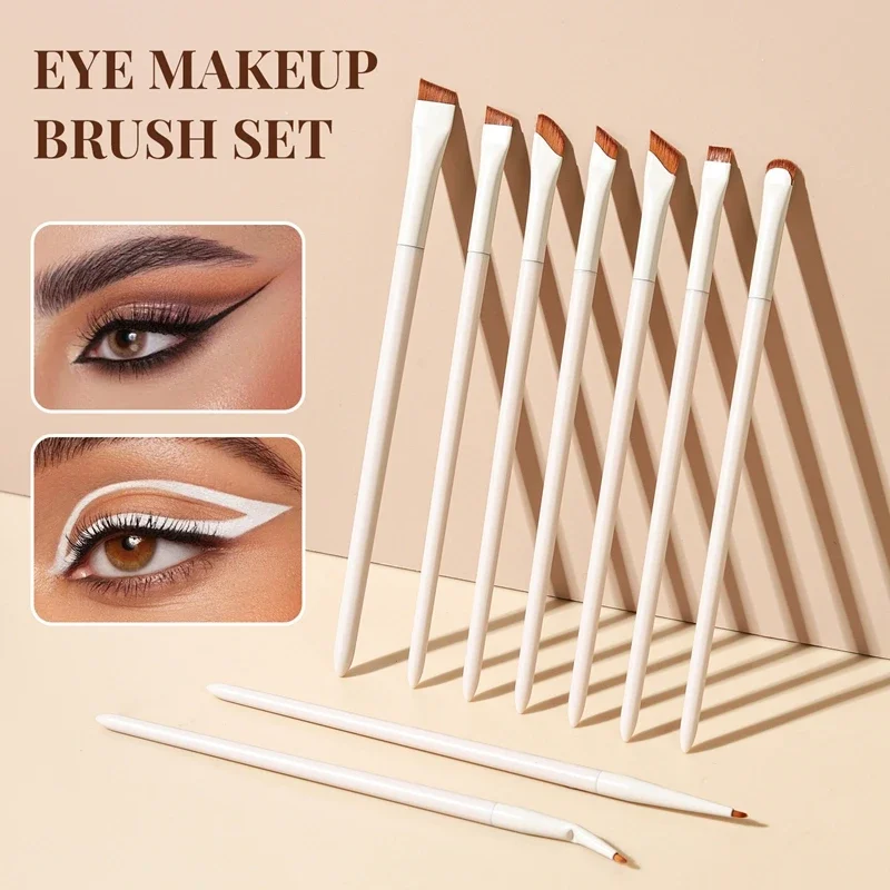 Makeup Brushes Set Upgrade Blade Eyeliner Brush Fine Oblique Head Eyebrow Brush Under The Eyes Place Precise Detail Brush