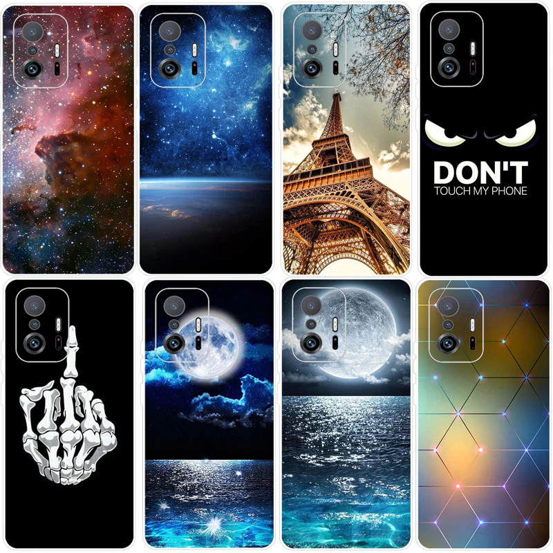 For Xiaomi 11T Case For Xiaomi11T Mi 11 T Pro 6.67 inch Bumper Coque Shell For Xiaomi 11T Soft Silicone Phone Back Cover Case