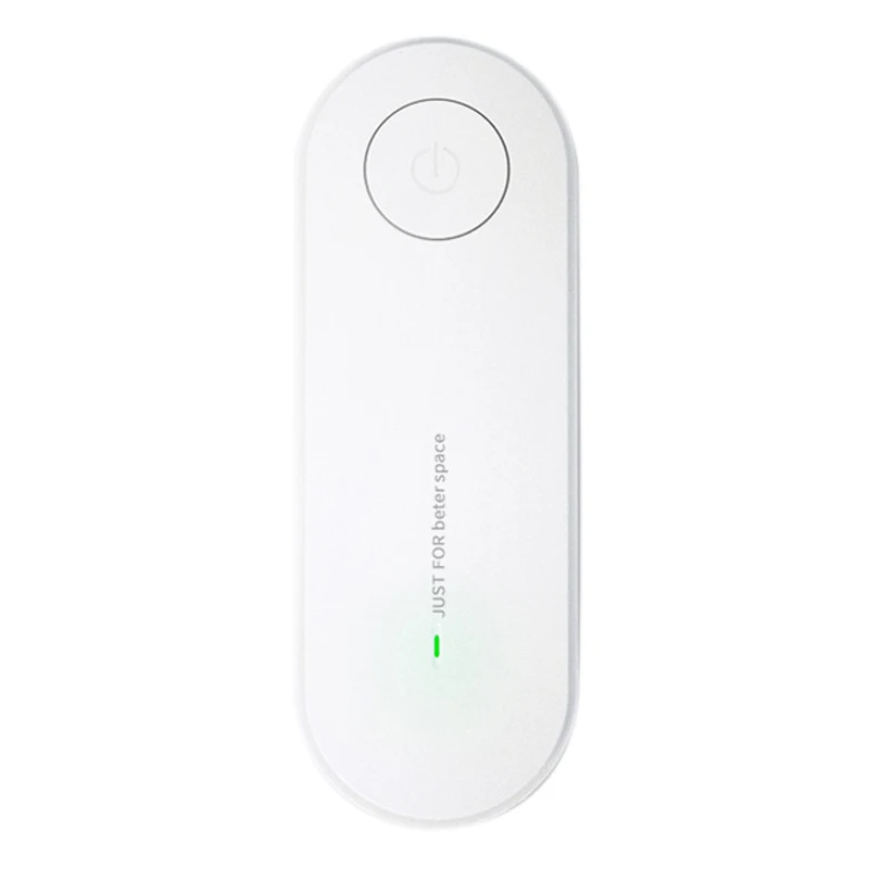 Plug in Air Purifier for Home Cleaner Mini Air Ionizer to Remove Smoke Portable Deodorizer Air Freshener White US Plug