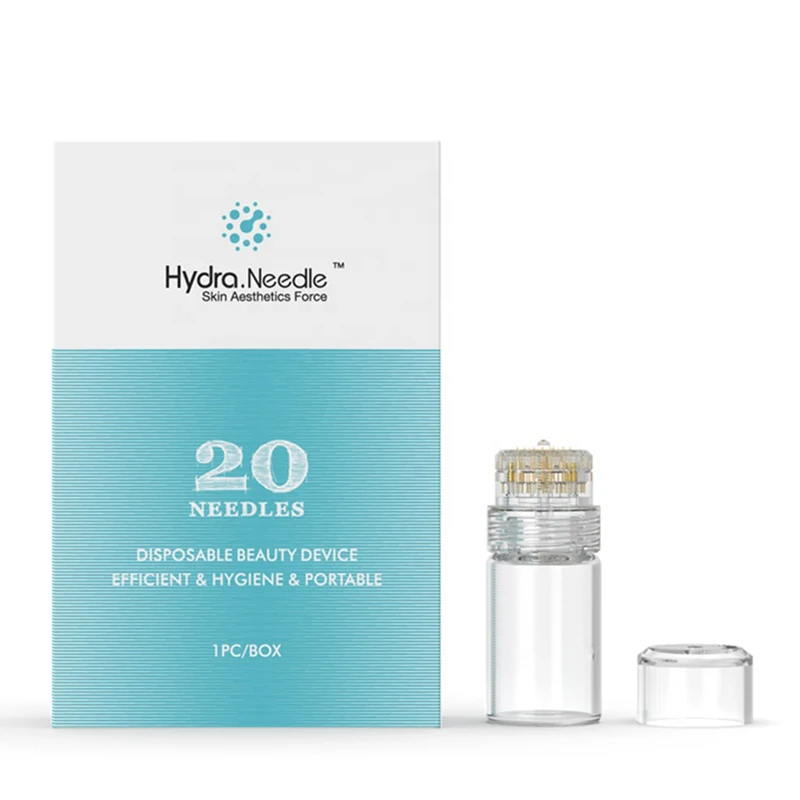 High Quality Faceily Care Tools Hydra Tips 20/64 0.25mm Golden Titanium 5ml Empty Bottle