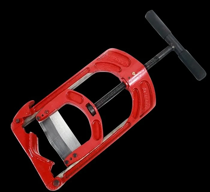 

Hot sale 62mm-125mm small manual guillotine pvc pipe cut machines
