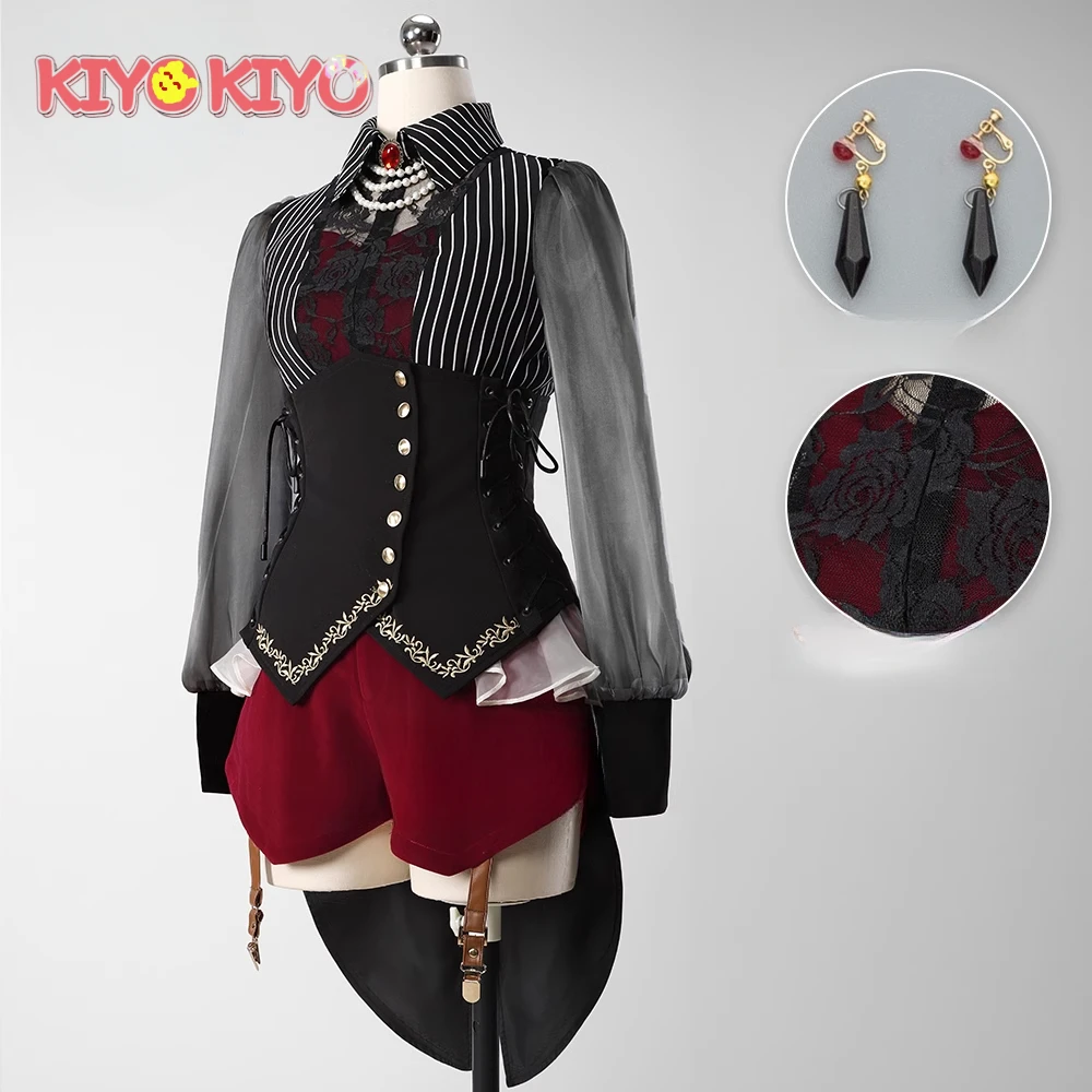 

KIYO KIYO BanG Dream Ave Mujica Nyamu Yutenji Cosplay Costume Anime cosplays women halloween party dress