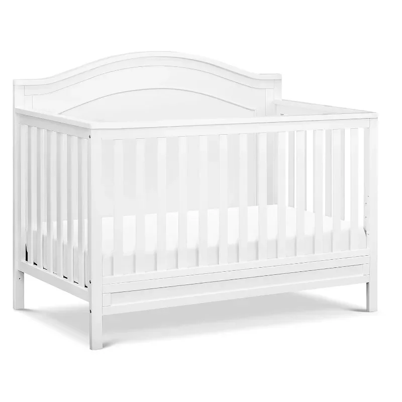 

4-in-1 Convertible Crib Greenguard Gold Certified Multi-Purpose Bedside Crib, Newborn To Toddler U-Shaped Diaper Changer Playpen