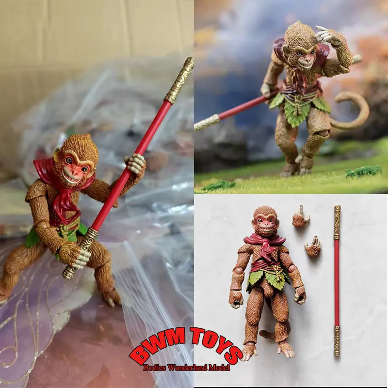 

В наличии Fury Toys Sun Wukong Аниме Huaguoshan Маленькая обезьянка Коллекция кукол