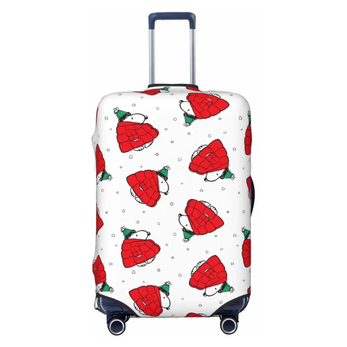 

Custom S-snoopys In A Puffy Coat Travel Luggage Cover Washable Cute Beagle Cartoon Comic Suitcase Cover Protector Fit 18-32 Inch