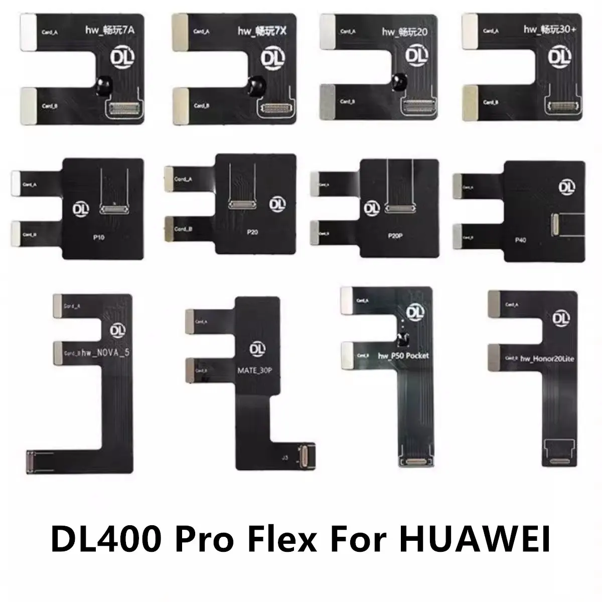 DL400 Pro LCD Test Flex For Huawei Mate 50/60 Pro//Pura 70 Pro/P50 Pocket/P50 Pro/P40 Pro+/Honor 100 300 Display Testing Cable