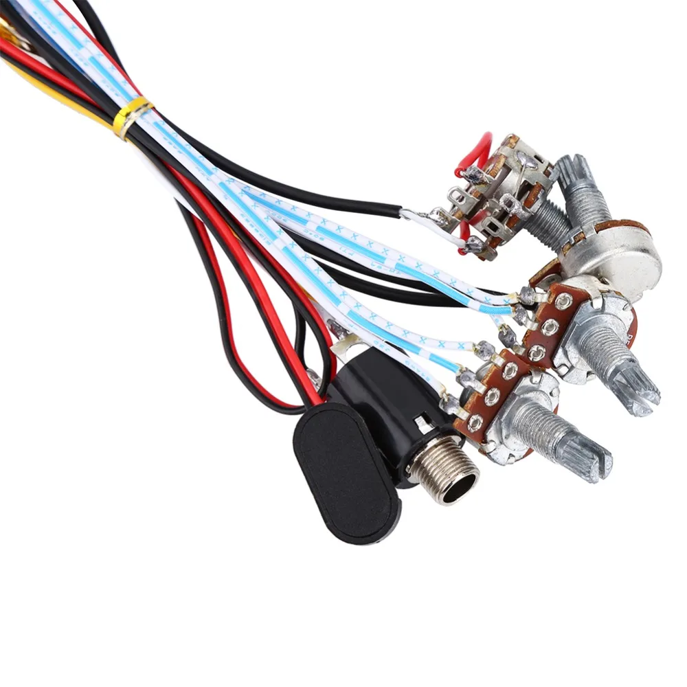 Circuito de Preamplificador ​ ​ Ecualizador Activo de 2 Bandas ​ ​ Control de tono para guitarra y bajo ​ ​ Ecualizador Activo Pasivo EQ ​