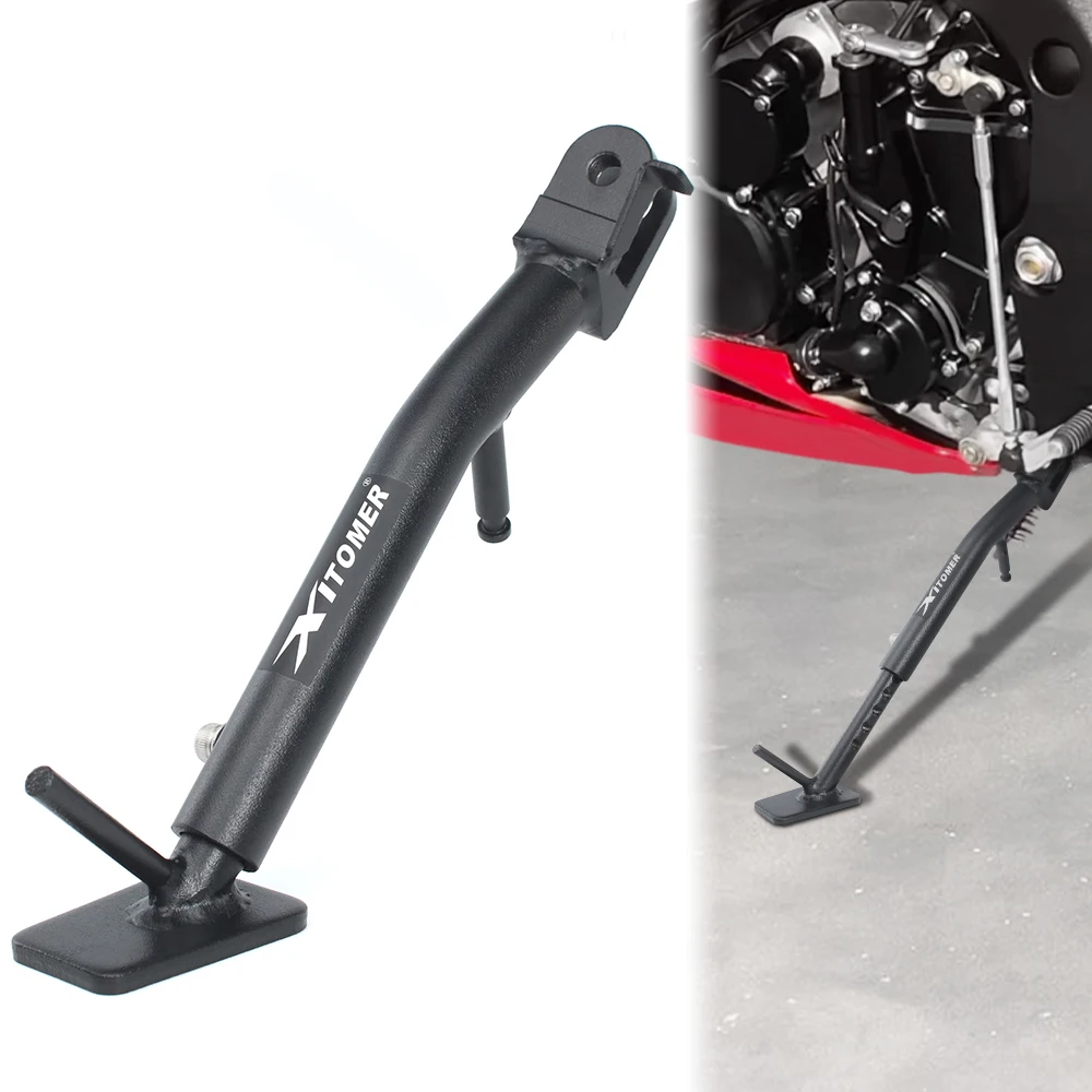 

For Suzuki GSX-R600 GSX-R750 2011-2025 GSXR 600 750 Motorcycle Adjustable Kickstand Side Stand Parking Foot Support Holder Steel