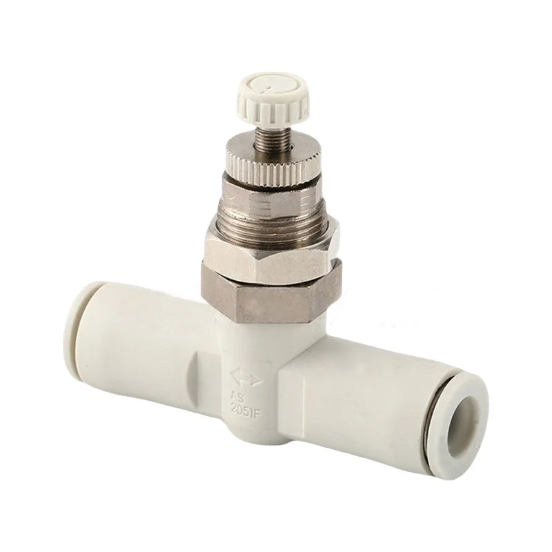Installation of speed control valve panel AS1001F/AS2001F/AS2051F/AS3001F/AS4001F-04-06-08-10-12-3 Quick coupler straight