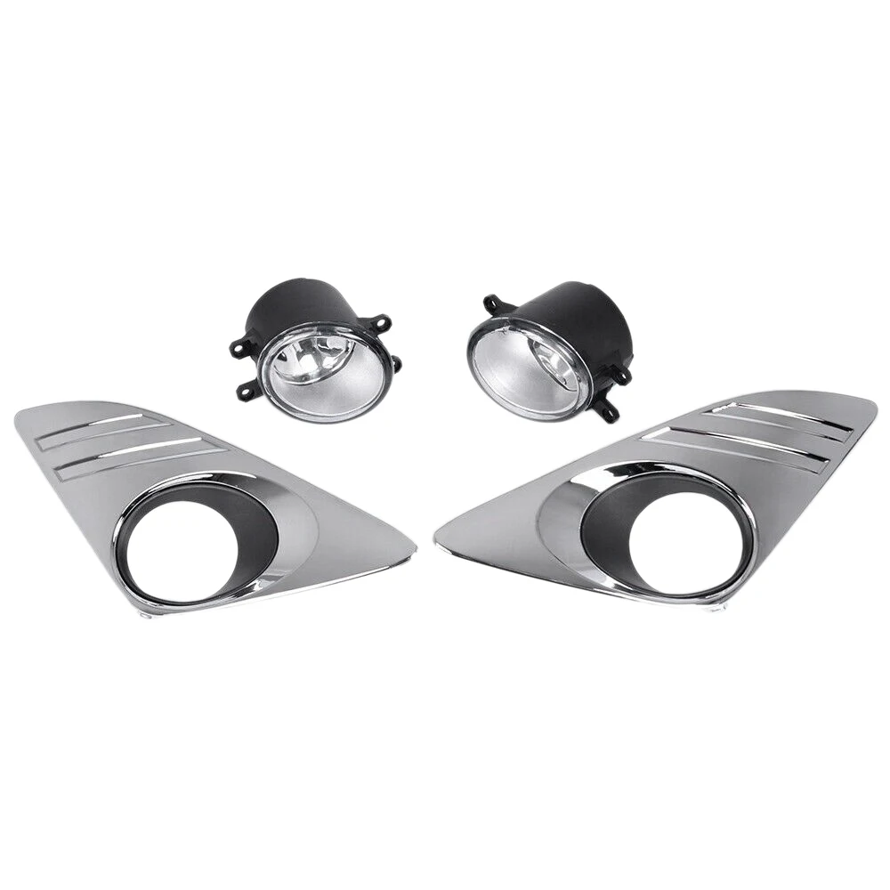 

Для Toyota 2012-2014 Camry L LE XLE бампер противотуманный задний свет + хромированная крышка