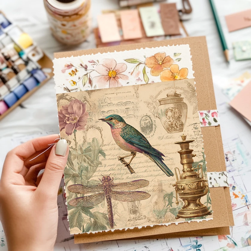 36 Sheets Scrapbooking Paper 6"x6": Mosaic Tile-Inspired Prints for Scrapbooking, Origami & Bohemian DIY Decor