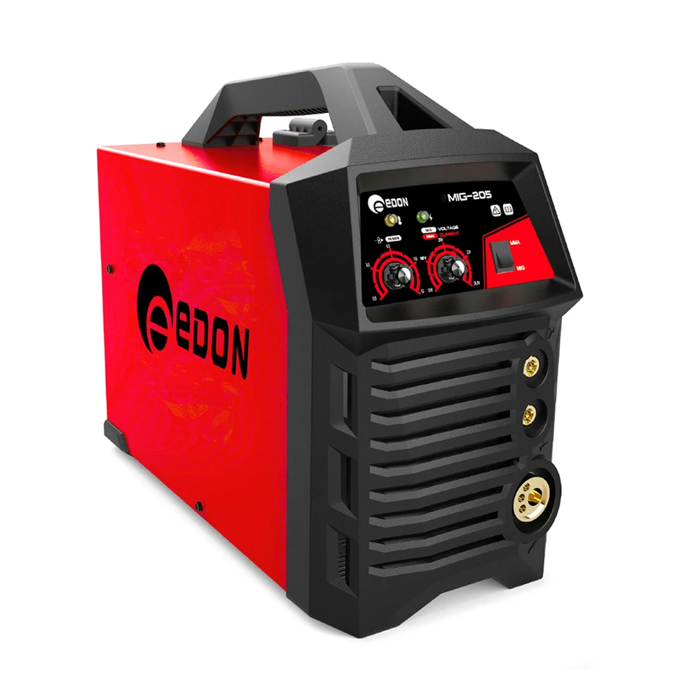 EDON  Expert MIG 205 IGBT Inverter MIG WELDING MACHINE CO2 GAS MIG WELDER
