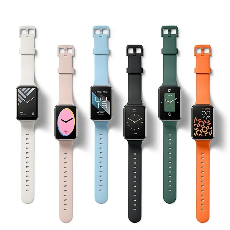 Official website Watchband for Xiaomi Mi Band 7 Pro Wristband Liquid Bracelet Silicone MiBand 7pro Smartwatch straps Accessories