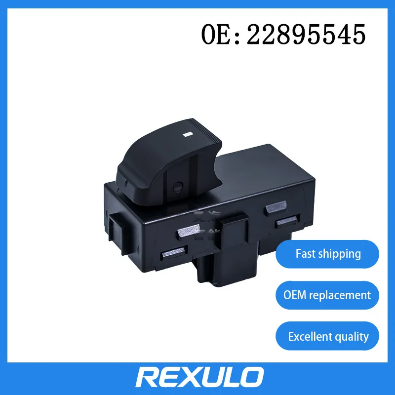 22895545 Suitable for Chevrolet GMC Buick glass lifter switch, automotive glass single switch