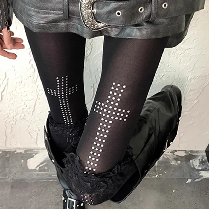 2000s مثير السراويل الضيقة المرأة حجر الراين الصليب الطوب السراويل الجمالية تمتد الهيب هوب الشارع عادية تأثيري فتاة عاطفية Y2k #3