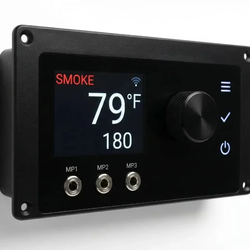 

Electric Furnace/Oven Digital Temperature Controller - PID Precision Control, LED Display, Support for Multiple Probes