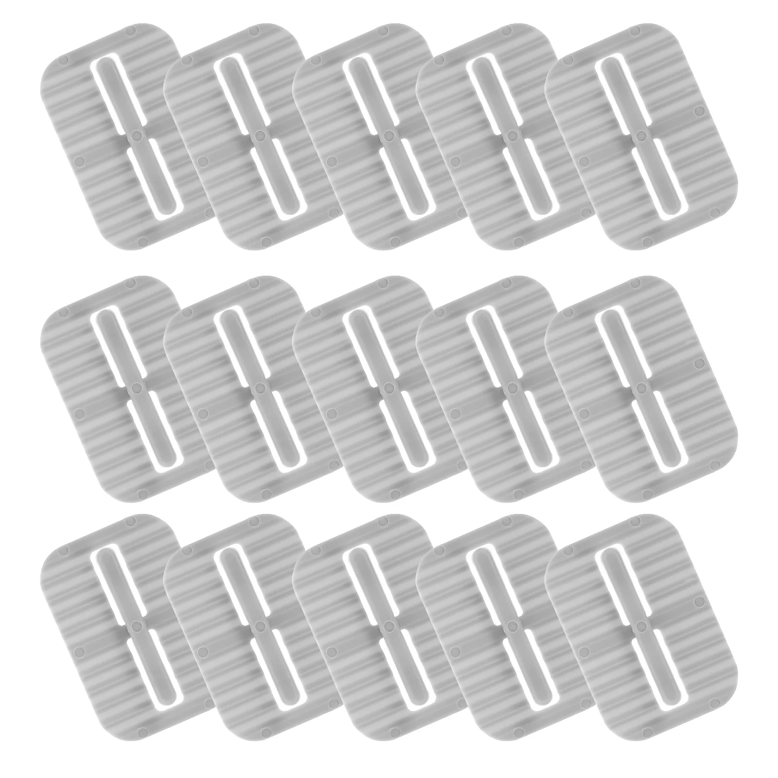 16 Pcs Garbage Bin Clamp Waste Basket Holder Clip Bags Anti Slipping Fixing Trash Kitchen Plastic