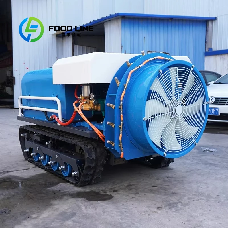 Customized High Load Petrol Tracked Sprayer Platform For Farmland Orchard Large Scale  Spraying Agricultural Equipment