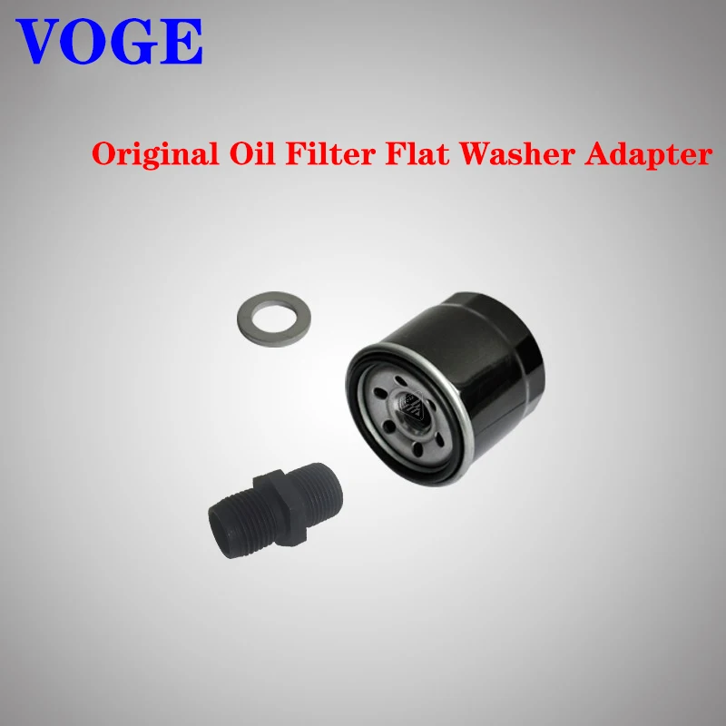 Suitable for VOGE Motorcycle 350AC 525 500R DS AC KE500 Original Oil Filter Element Flat Washer Adapter