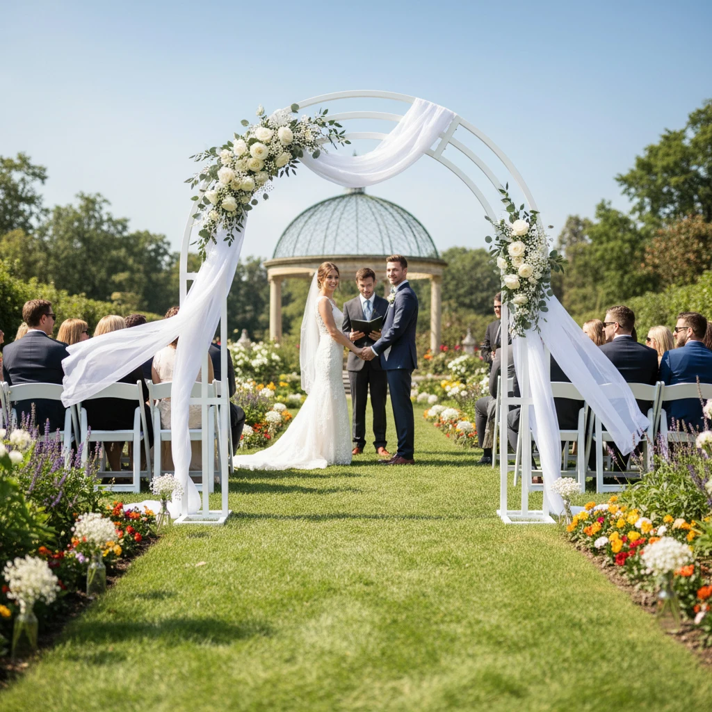 

Садовая арка, свадебная арка для церемониальной вечеринки, прочная стальная решетка для скалолазания, рождественские украшения