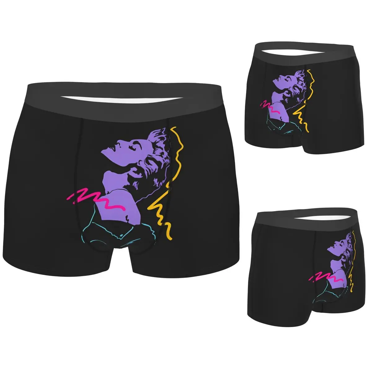 

Трусы-боксеры, шорты Madonna 80-х годов, трусики в стиле ретро, мужское удобное нижнее белье для мужчин, подарки бойфренду