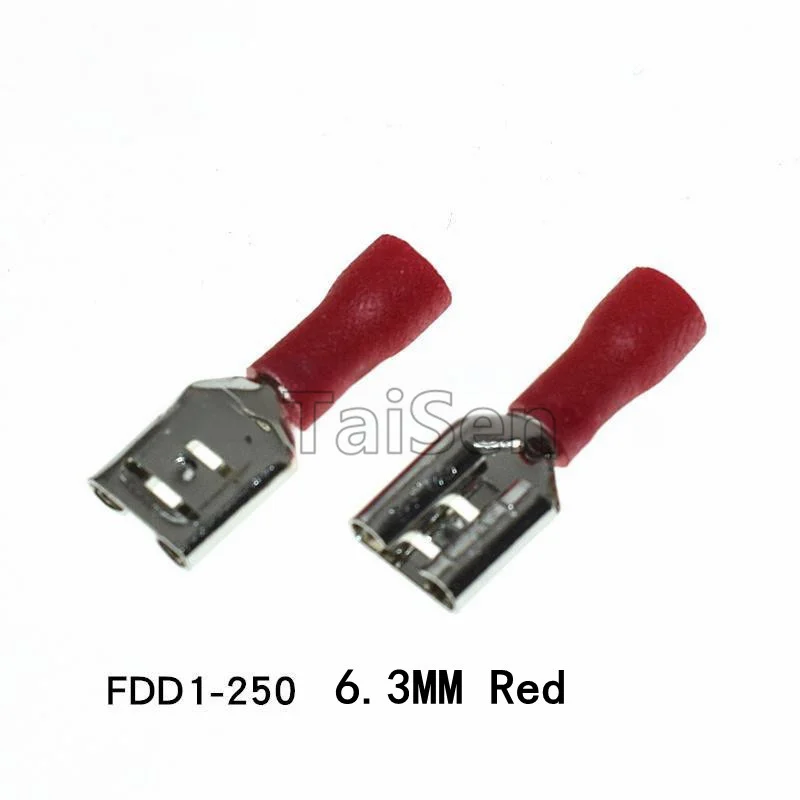 5 قطعة 2.8/4.8/6.3 مللي متر معزول المجرف محطات الإناث FDD1-110 187 250 FDD2 محطات تجعيد محطات العقص الإناث