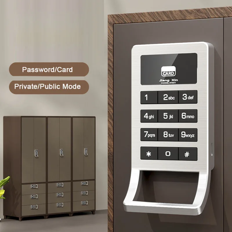 Dgital Cupboad Locker For Workshop Market Self-storage File Case School Wardrobe Locker Wrist Band Code Unlock
