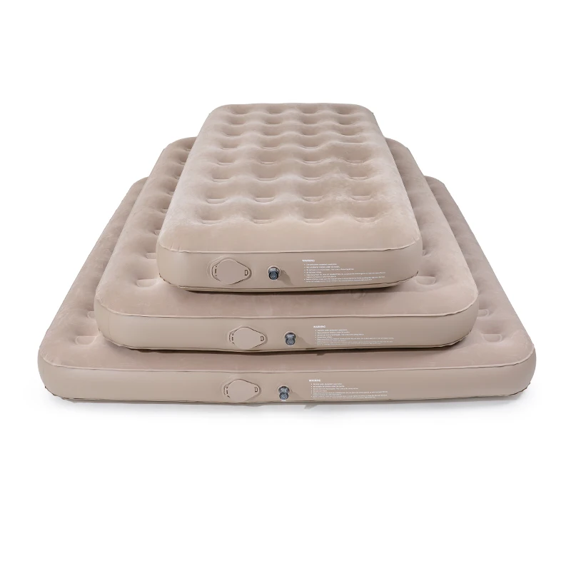 Automatic Inflatable Air Mattress Extra Thick Camping Bed Portable Airbed with Pump for Tent Outdoor Travel Floor Use