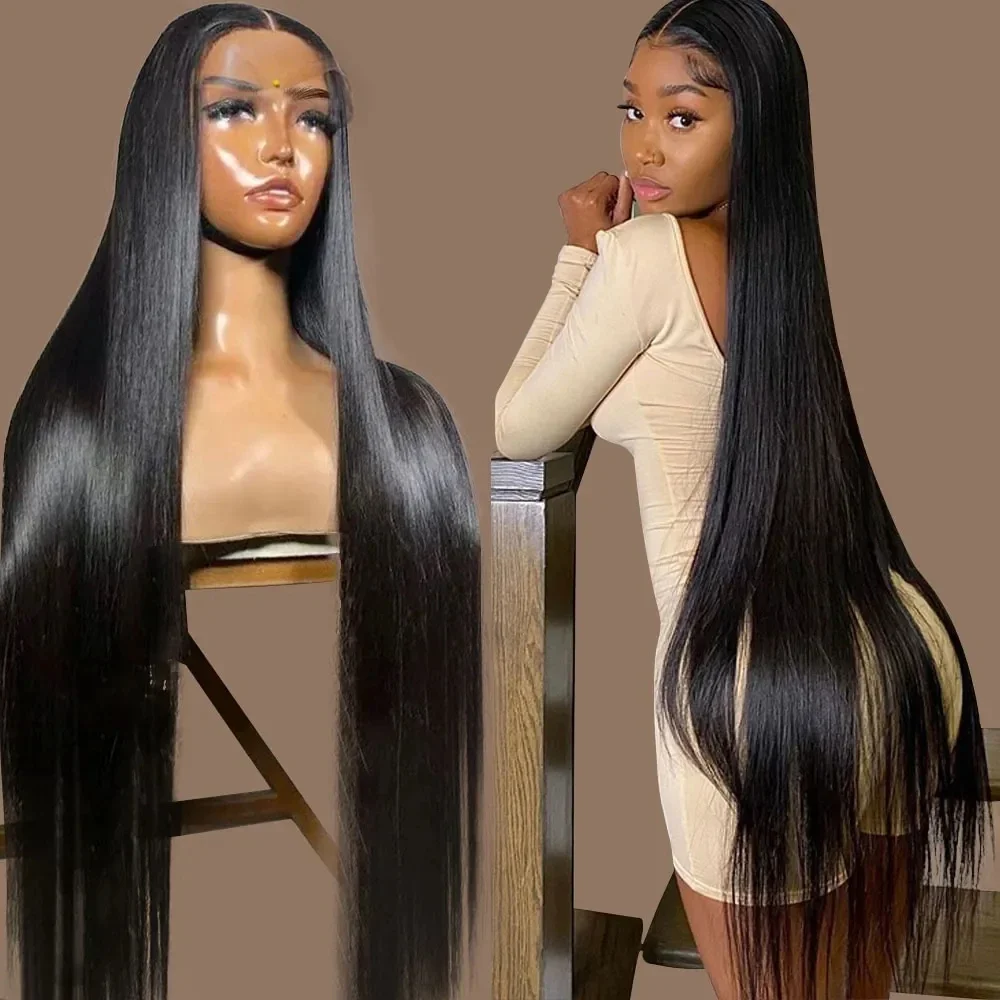 Straight Lace Front Wigs Human Hair 180% Density 13x4 13x6 Lace Frontal Wigs For Women Human Hair 4X4 Lace Closure Wigs Vrvogue