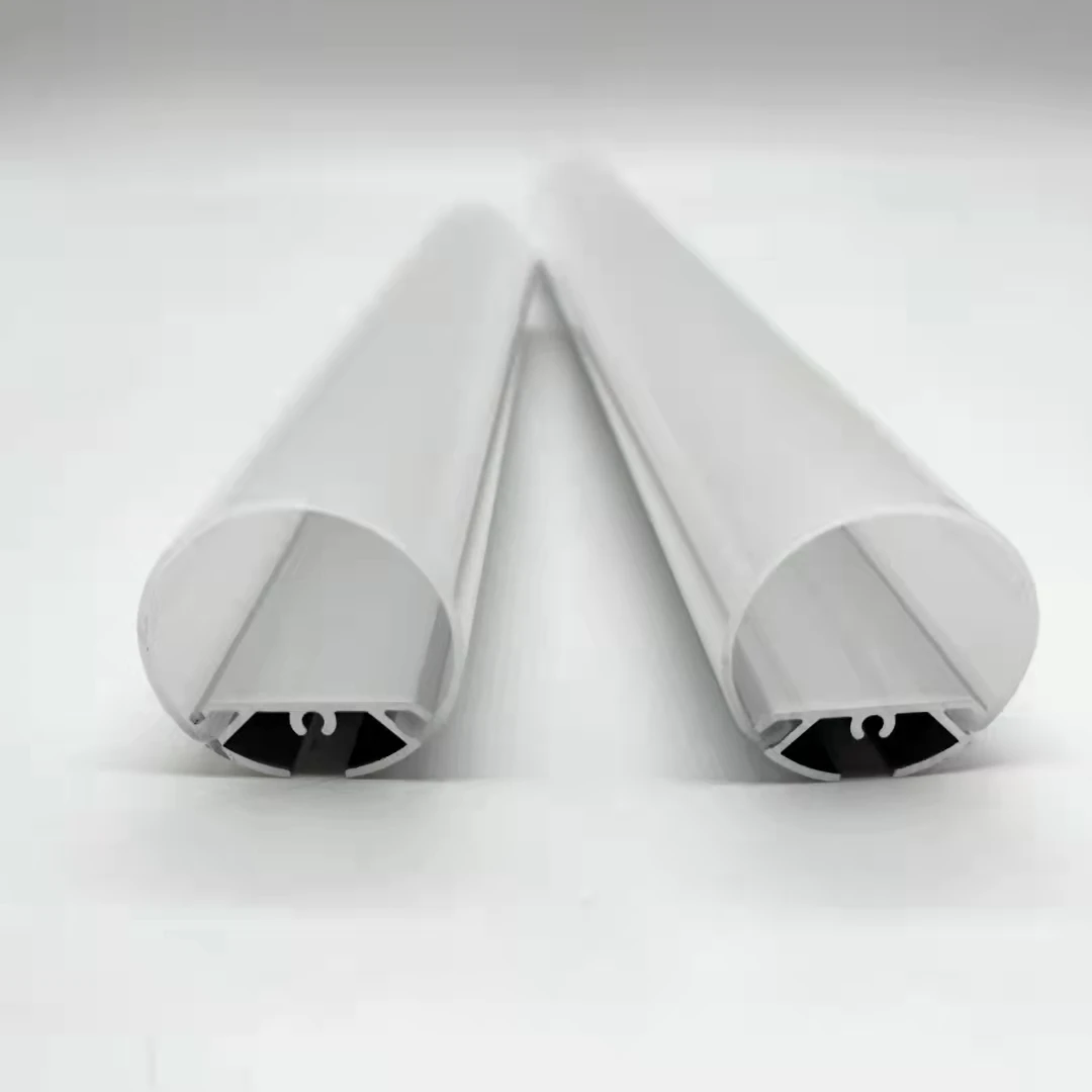 1m/pcs High quality round aluminum channel diameter 30mm suspended aluminum LED profile for pendant linear light