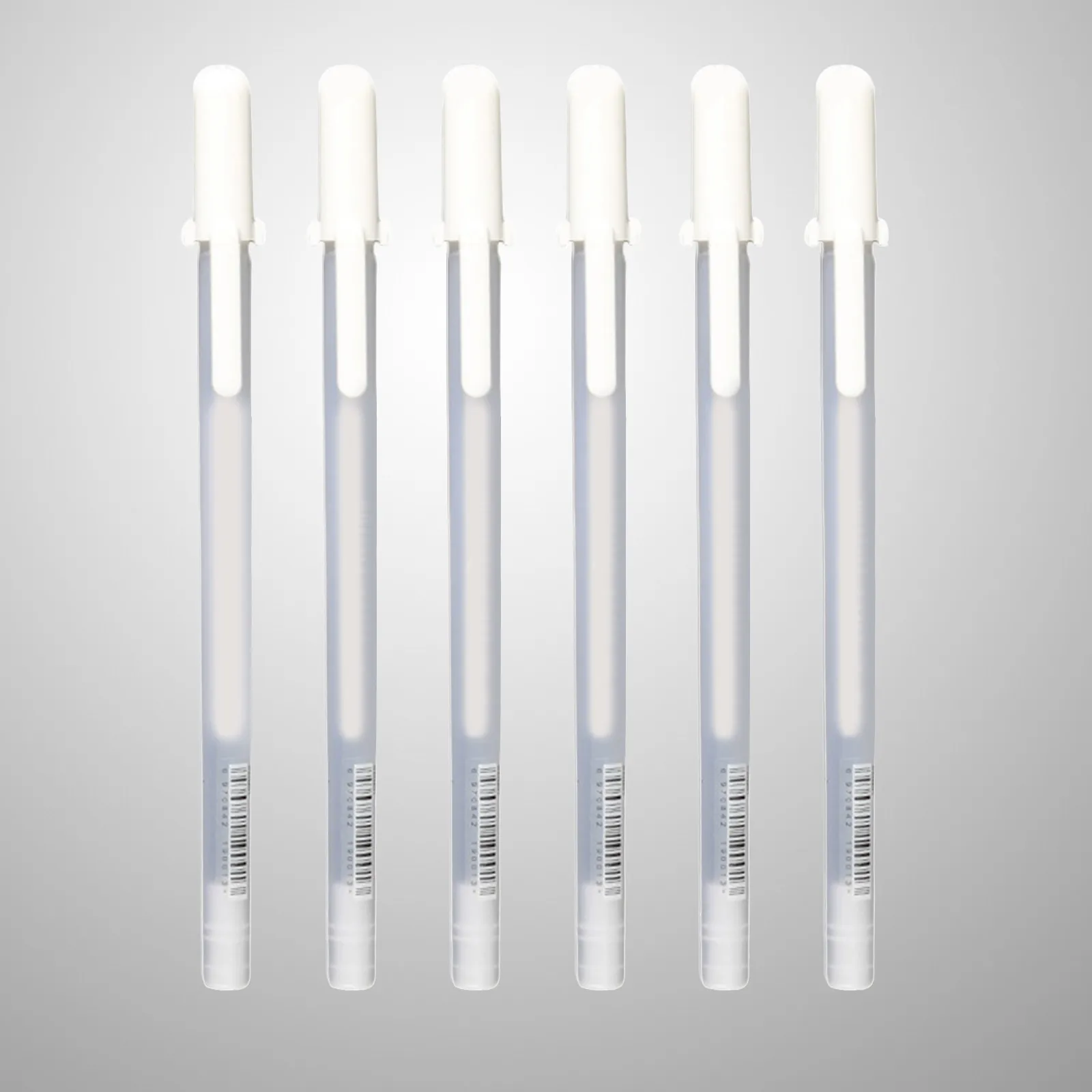 

6Pcs White Oil Paint Markers Fine Tip Archival Quality Fade Resistant Waterproof Smear Proof for Tools Signs Posters Crafts