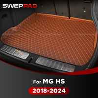 For MG HS 2024 2023 2022 2021 2020 2019 2018 3D Car Trunk Mat Cargo Liner Carpet Interior Accessories Cover
