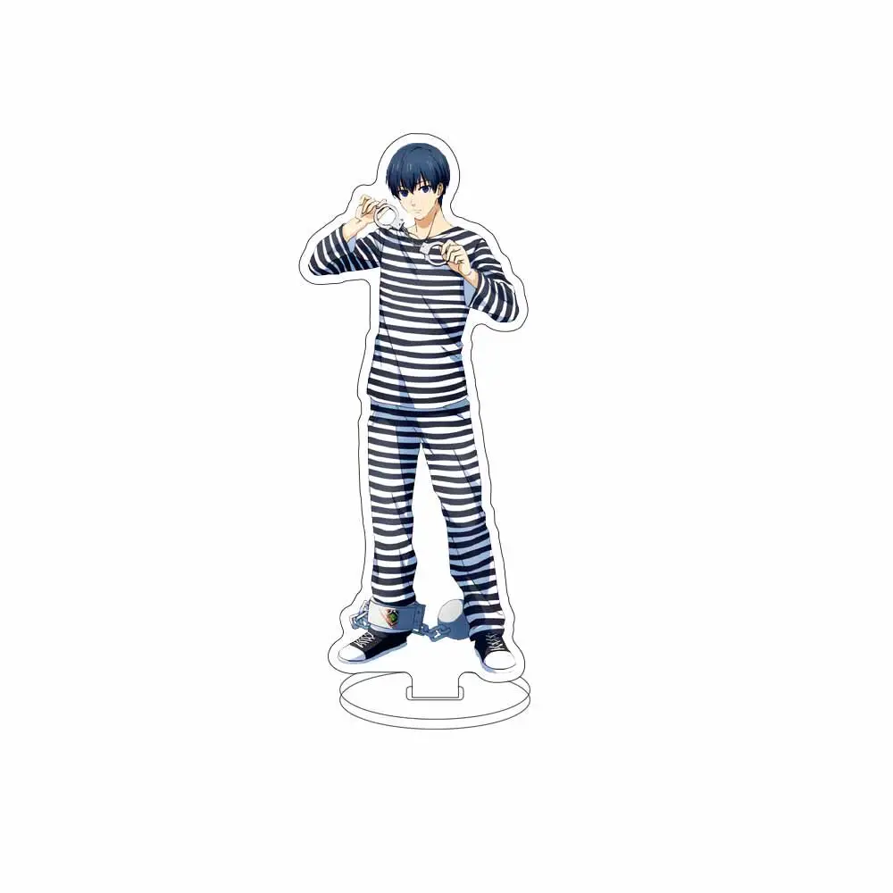 16CM Acrylic Figure Stand Anime BLUE LOCK Barō Shōei Gagamaru Gin Jingo Raichi Chigiri Hyōma Bachira Meguru Cos Ornaments Gifts