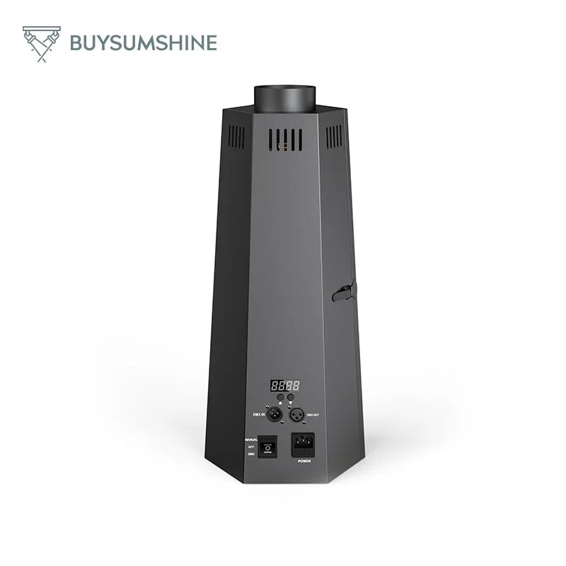 Buysumshine 80W Hexagonal Flame Thrower Stage Machine DMX512 Flame Thrower Outdoor Performance Real Flame Machine Fire Spray