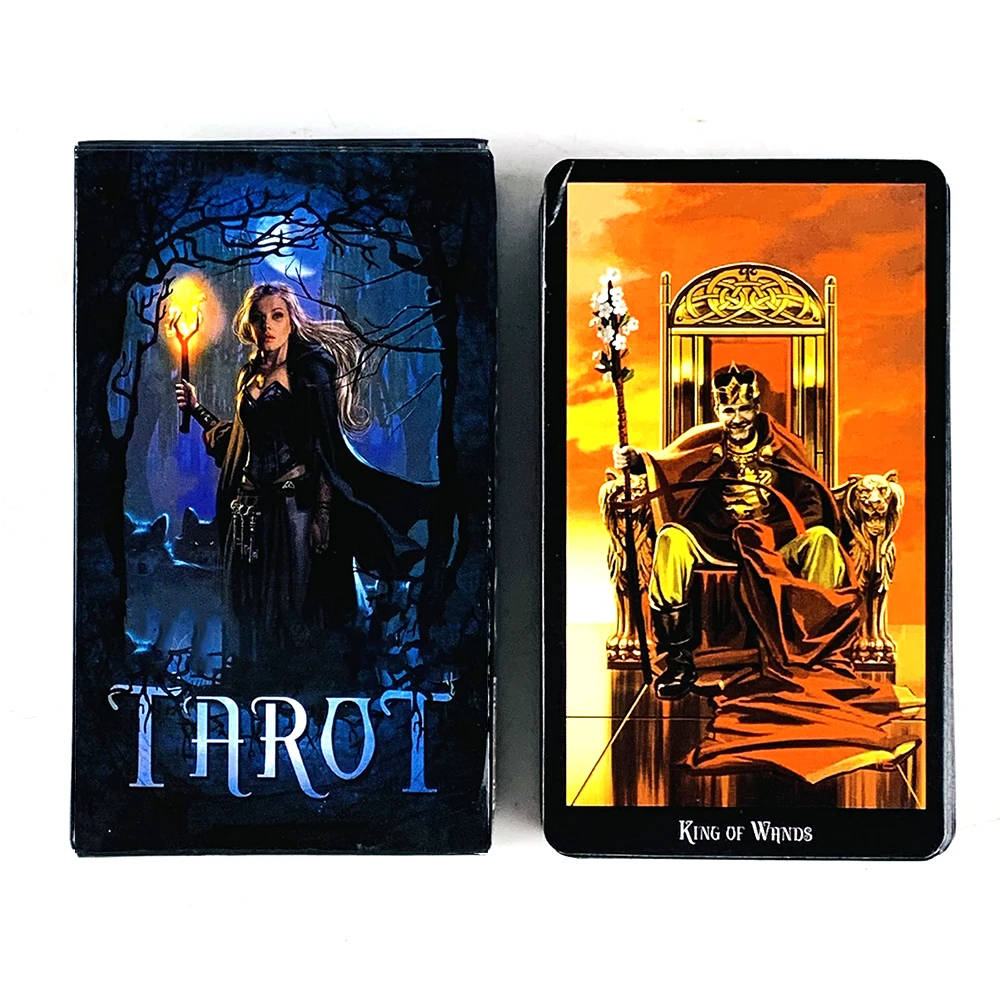 

Hot-selling Tarot Cards For Beginners English Visions Divination Edition Borad Playing Games Meditation & Spiritual Practices