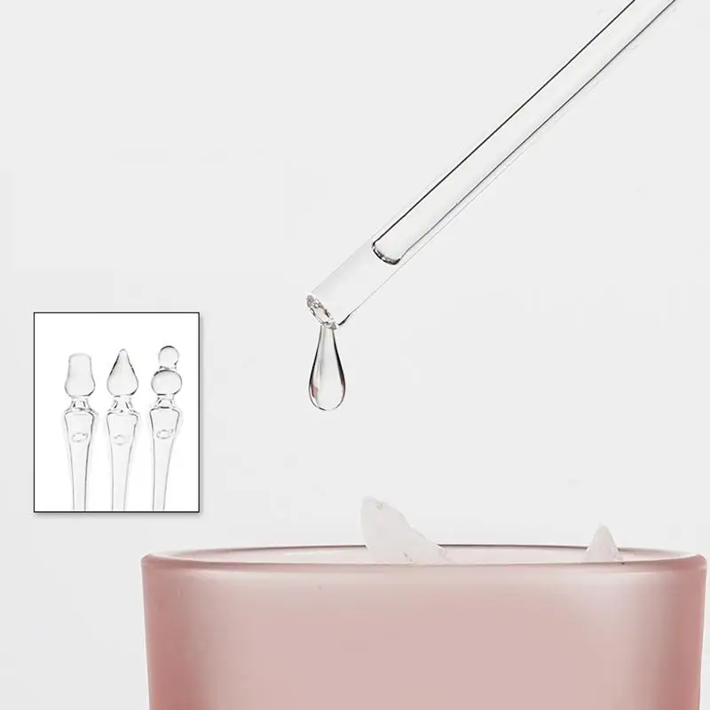 1 peça conta-gotas de degustação de uísque 13cm vidro transparente pipeta de uísque conta-gotas de água sessão de degustação acessórios de barra de palha-club doméstico