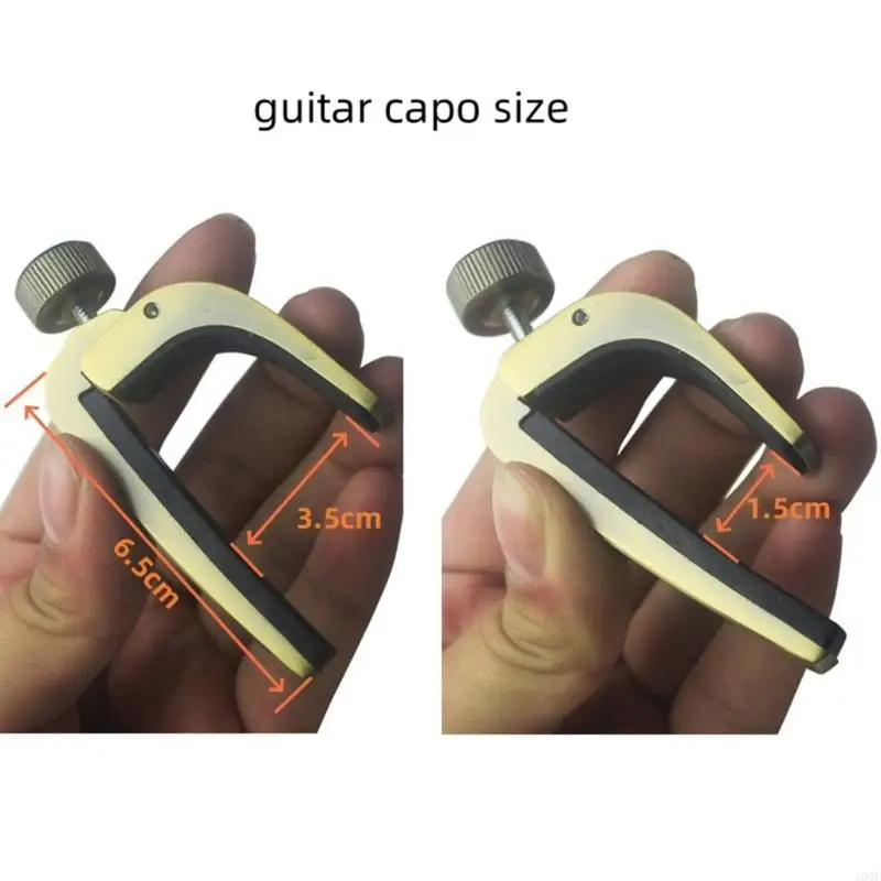 Professional Capo Great For Acoustic And Electric Guitar With Ergonomic Design And Precise Tuning Metal Construction JOME