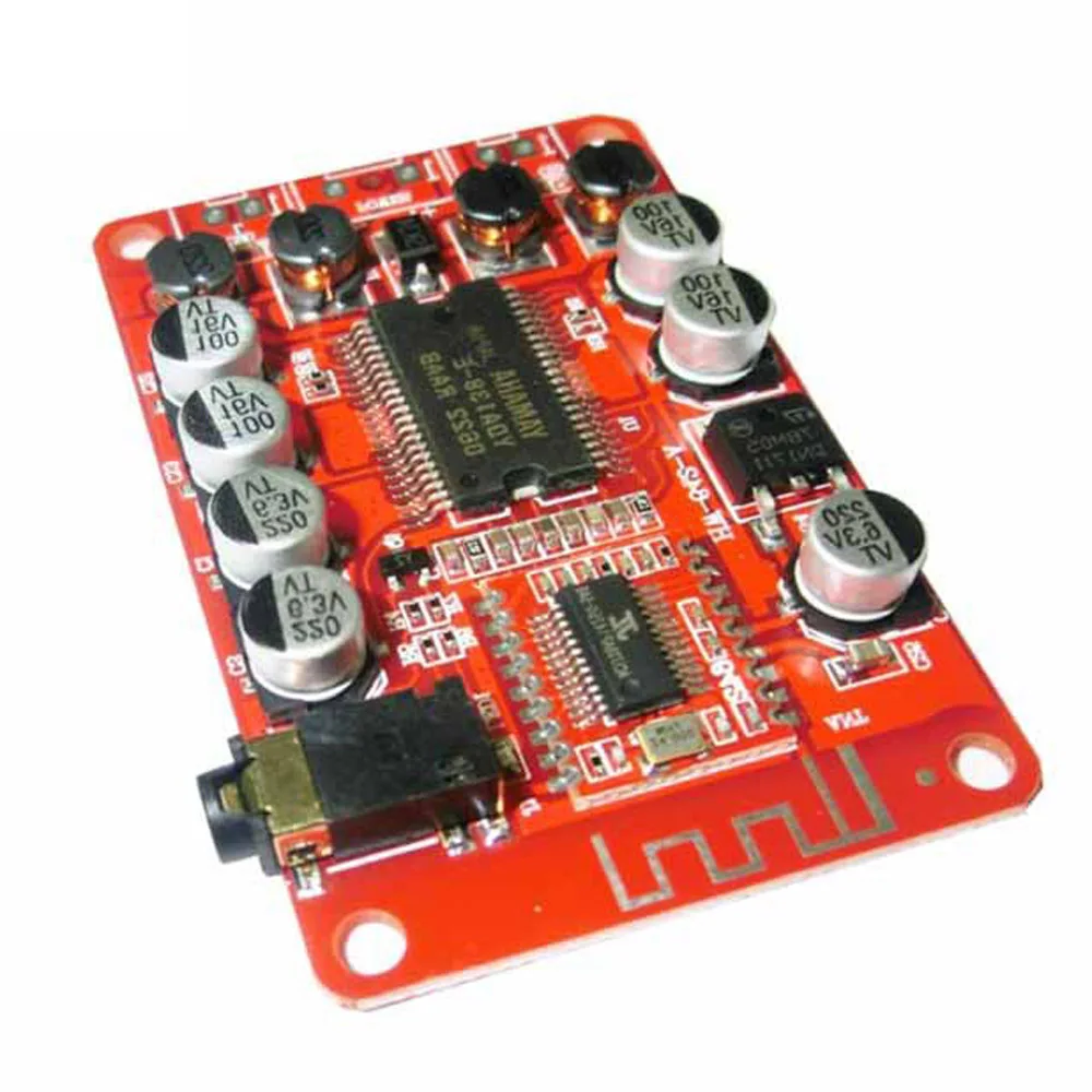 

HW-642A Bluetooth Digital Amplifier Stereo 3.5Output function Digital Stereo Audio Power Amplifier Board Connector DC 8.5-14V 2A